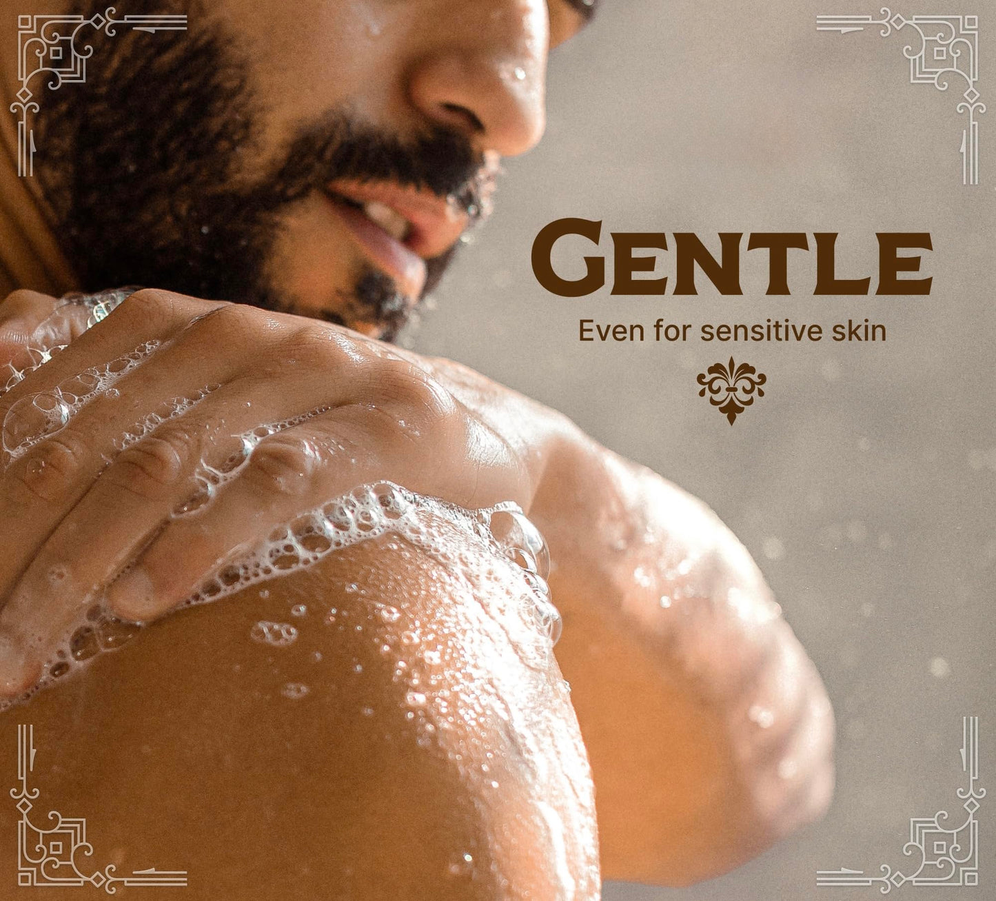 Carolina Castile Soap Almond Scent – Certified Organic Base, High Olive Oil Content, Non-Drying, Made with Organic Oils, Concentrated Natural Body Wash for Men and Women (Almond, 1 Gallon)