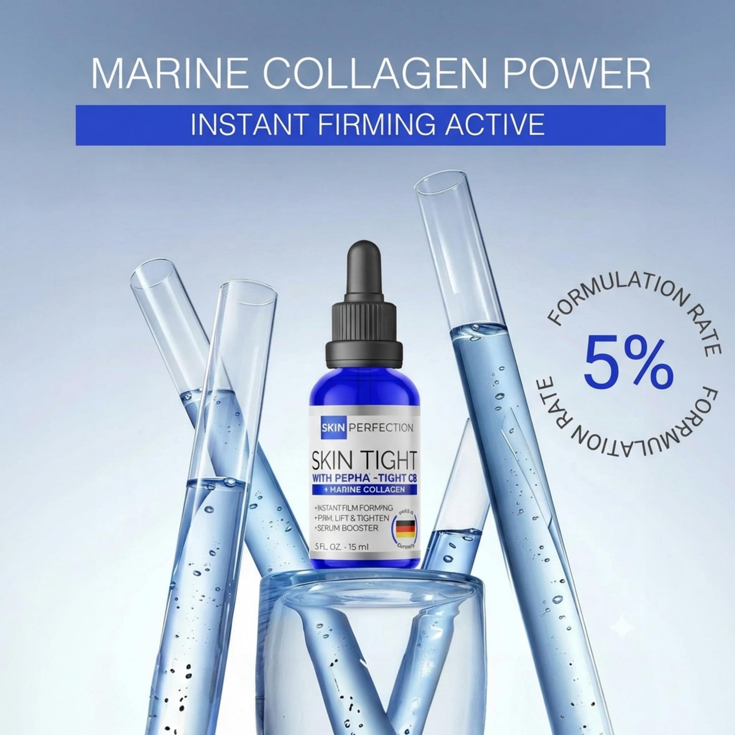 Skin Perfection Pepha Tight Marine Collagen Serum Booster for Anti-aging Skin Firming Algae Make Your Own Diy Anti-aging Skincare Cosmetics and Beauty Products