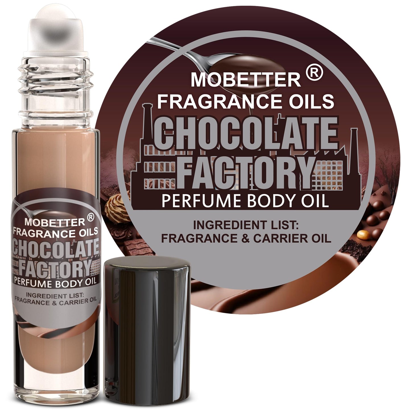 MOBETTER FRAGRANCE OILS Chocolate Factory Perfume Body Oil