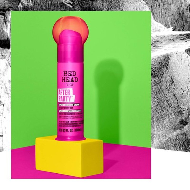 TIGI Bed Head After Party Smoothing Cream for Silky and Shiny Hair 100ml (Pack of 3)