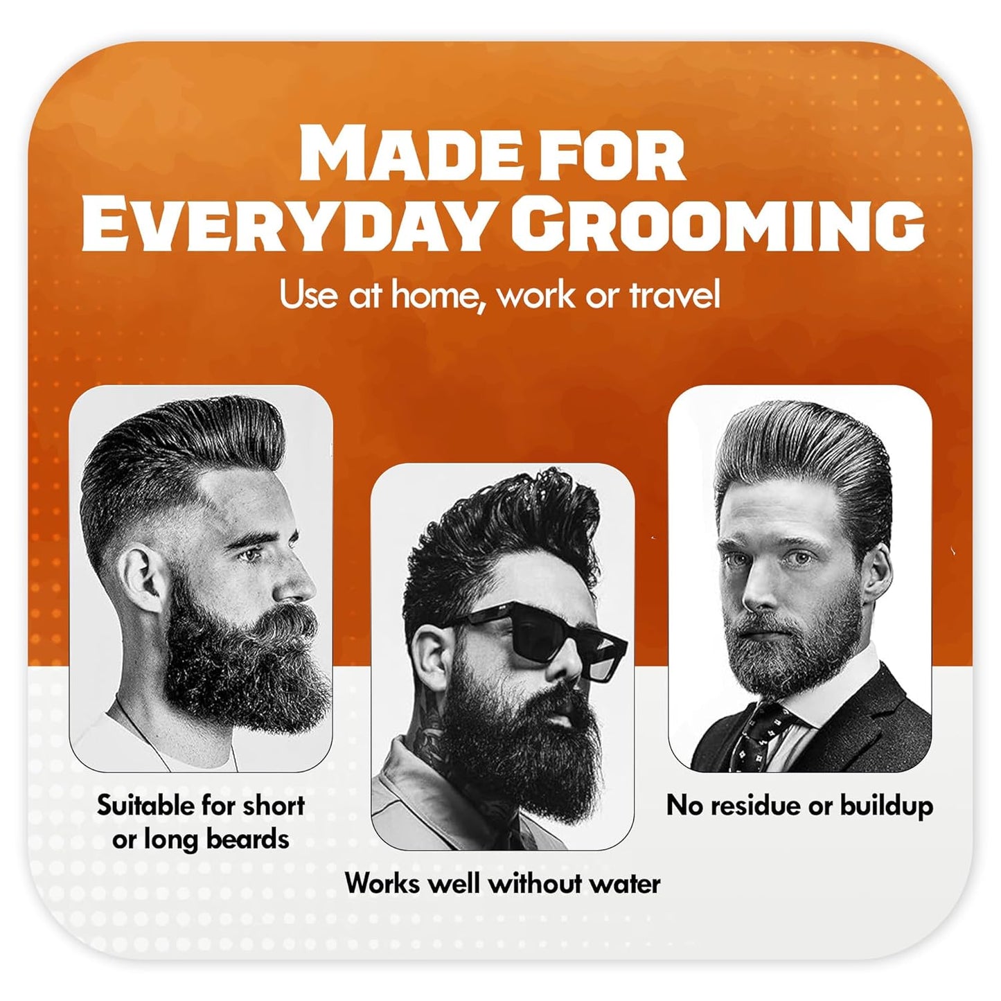 Reuzel Refresh No Rinse Beard Wash, Mens Beard Wash, 200 ml