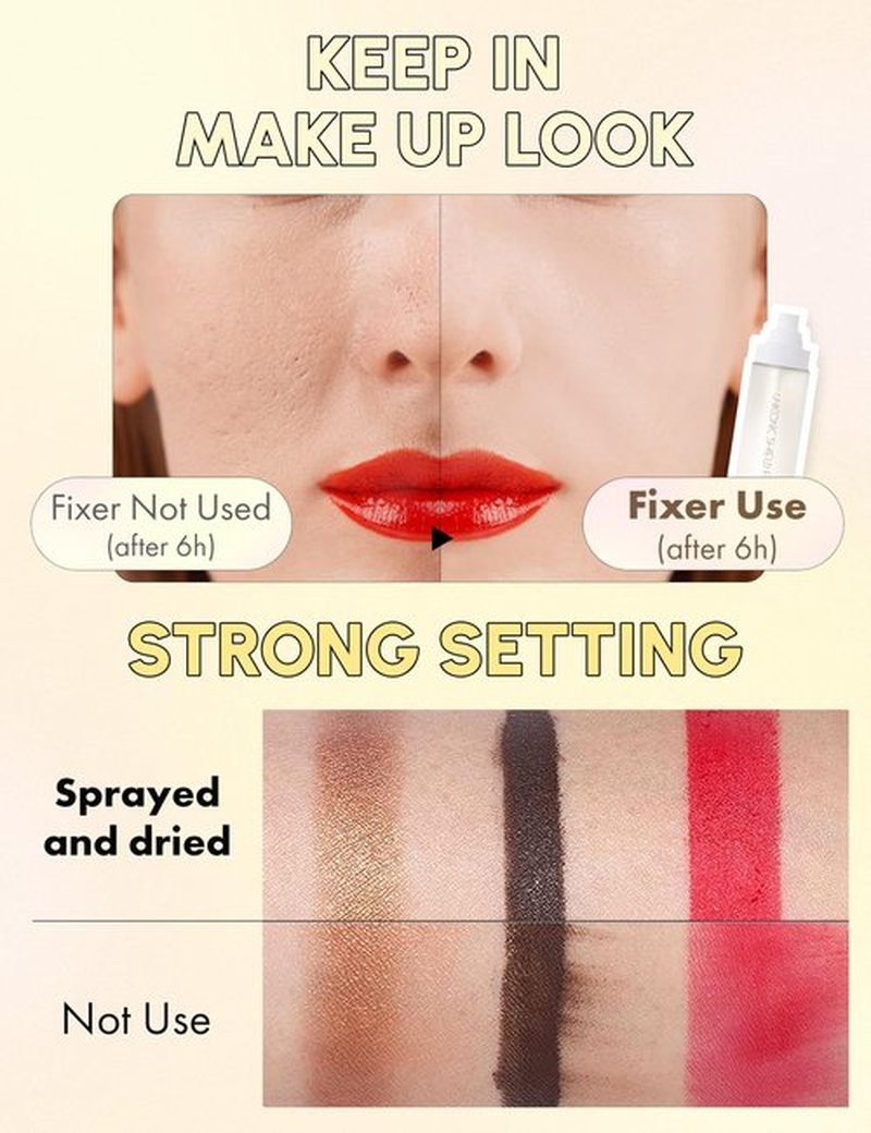 SELF BEAUTY Matte Makeup Setting Spray | Hydrating Matte Makeup Setting Spray | Matte Finish | Long-Lasting Makeup Fixing | Lightweight | Microfine Mist Spray | 3.38fl.oz, 100ml