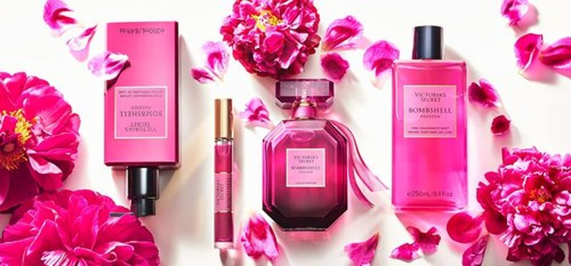 Victoria's Secret Bombshell Passion Fragrance Lotion, Notes of Sparkling Cassis, Queen Peony & Fuchsia Rose, Scented Body Lotion for Women (8.4 oz)
