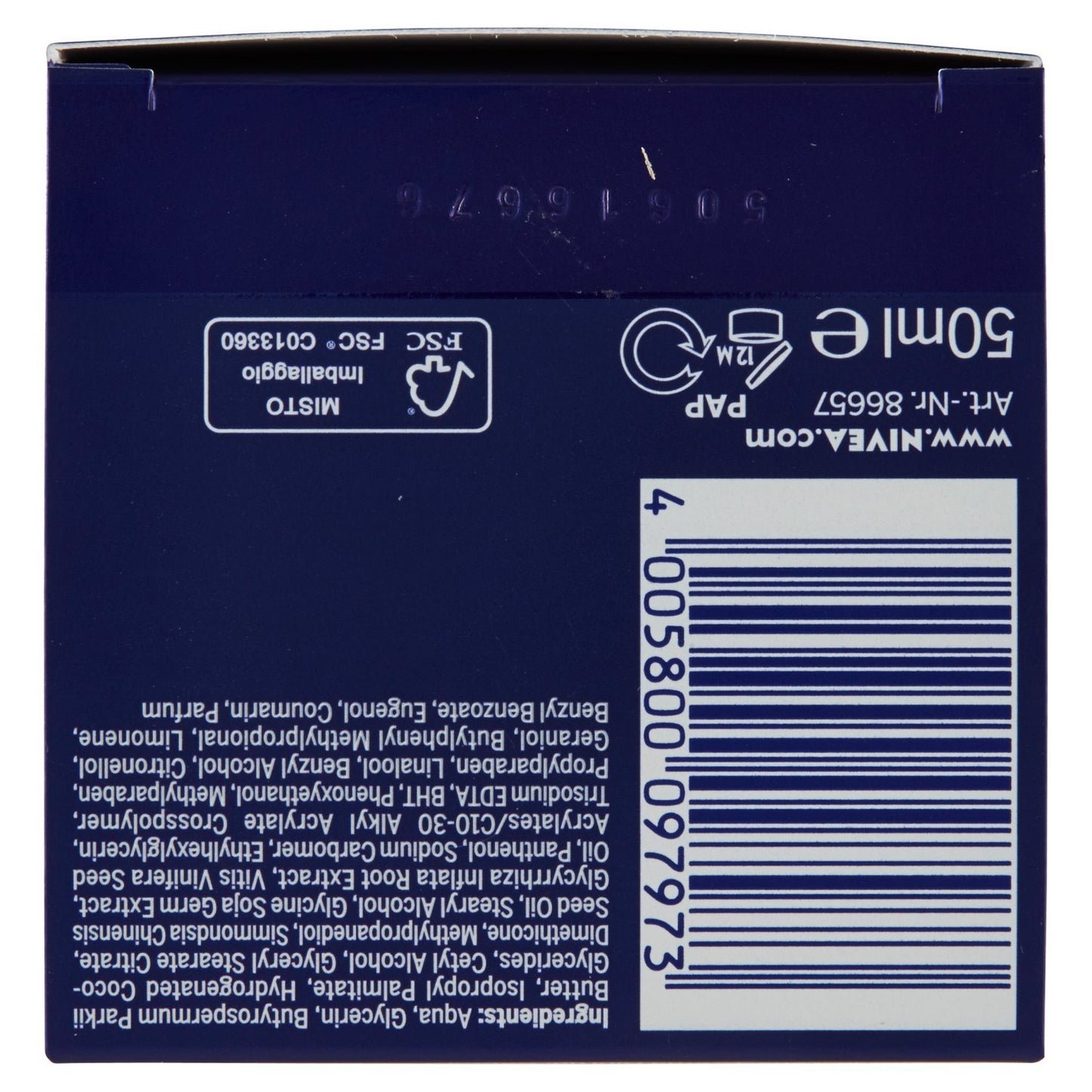 NIVEA Vital Soja Anti‑Age Night Care Cream for Mature Skin, Face Moisturizing Nighttime Skin Care Formula with Soy Extract, Jojoba and Shea Butter, Lightweight Jar 50 ml, 1.69 oz