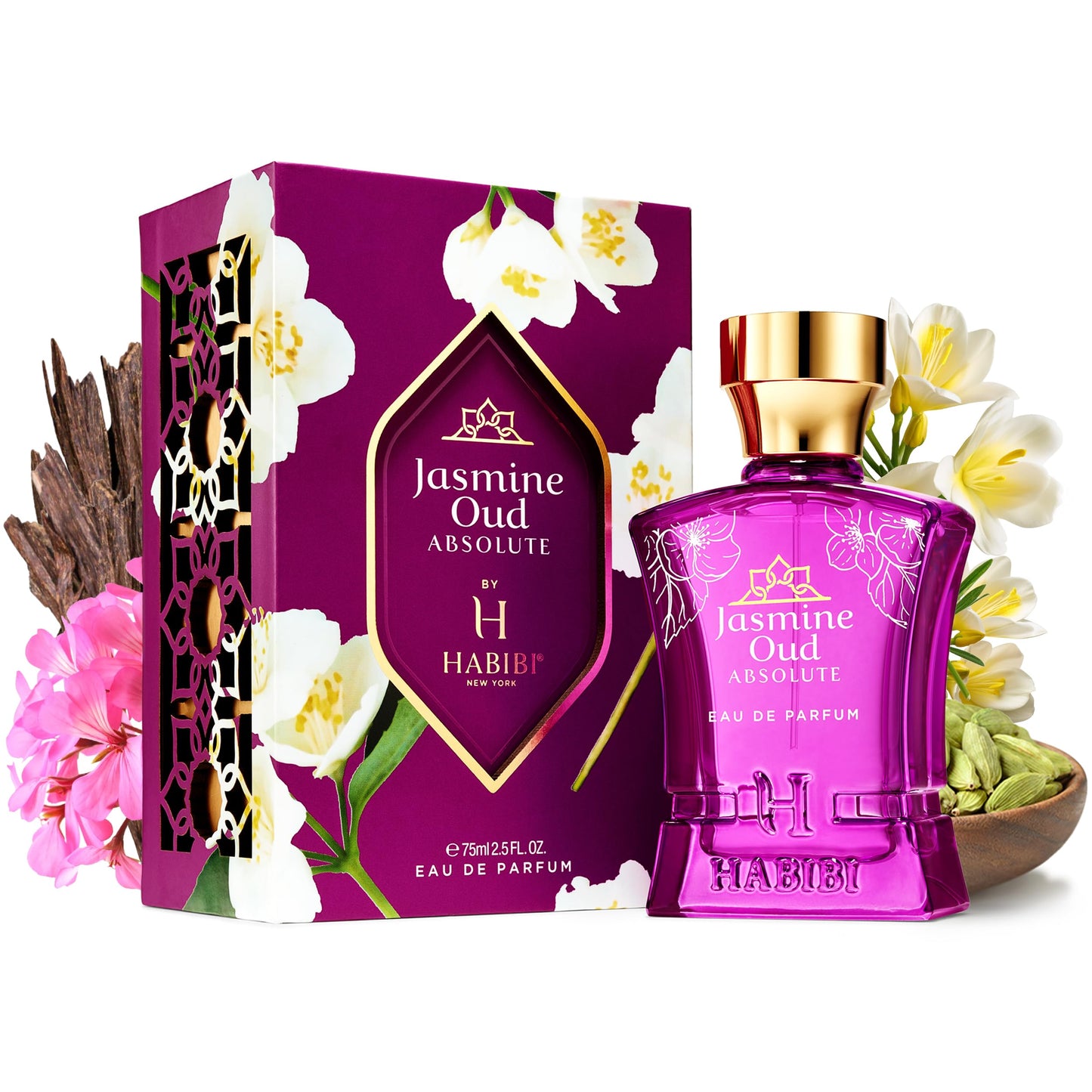 H HABIBI Perfume for Women - 2.5 oz (75ML)