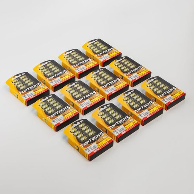 TopTech ULTRA 5 Razors for Men - Manual Shaving Razor Refills - 96 Replaceable Cartridges Pack - 5 Blades Technology - Fits Gillette Fusion - Soft Shave & Super Sharp - Best Refill Price - Wholesale