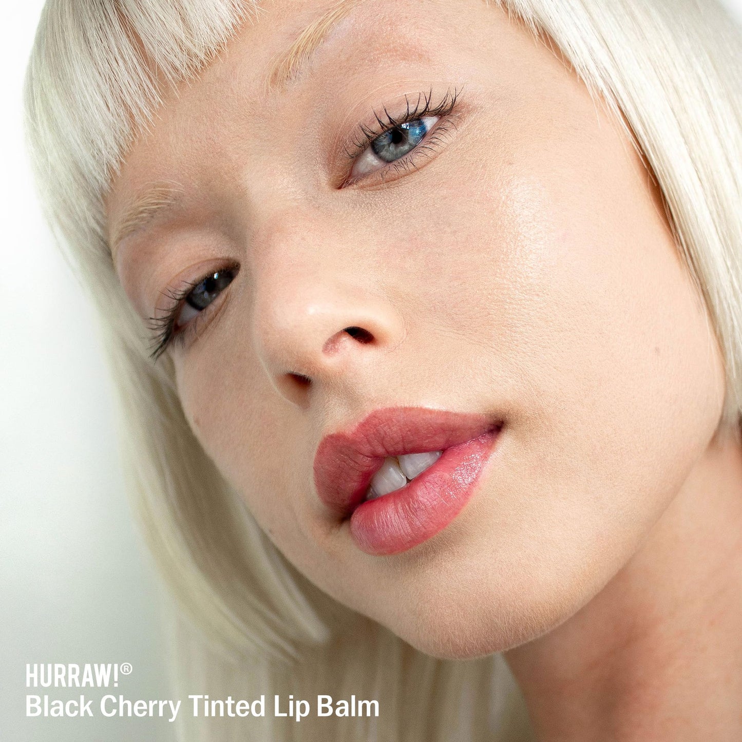 Hurraw! Black Cherry Tinted Lip Balm: (Sheer Red Tint) Organic, Certified Vegan, Cruelty and Gluten Free. Non-GMO, 100% Natural Ingredients. Bee, Shea, Soy and Palm Free. Made in USA