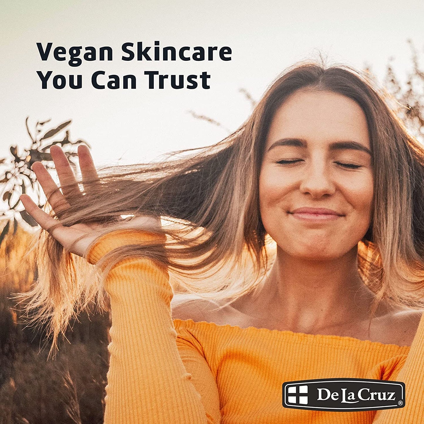 De La Cruz Sweet Almond Oil - Expeller Pressed Almond Oil for Skin and Hair 2 FL. OZ. (59 mL) - 3 Bottles