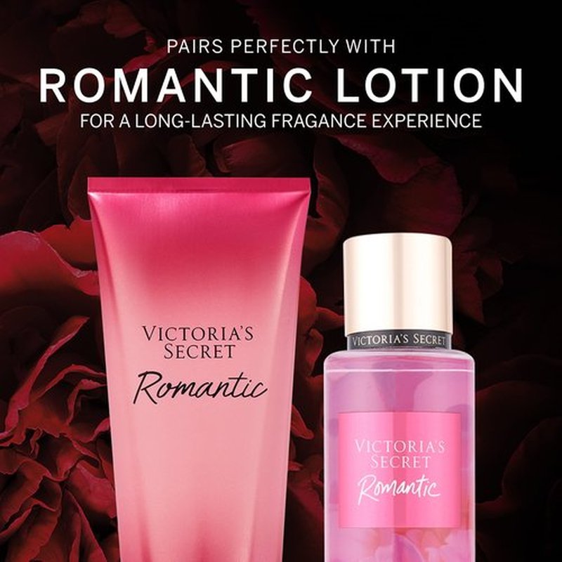 Victoria's Secret Romantic Body Mist, Body Spray for Women (8.4 oz)