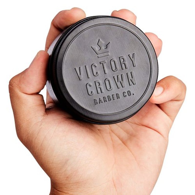Victory Crown Pomade for Men - High Hold & Shine Hair Styling Gel for Side Part, Pompadour & Slick Back Looks - Water-based Non-Greasy Hair Paste - 3.4oz