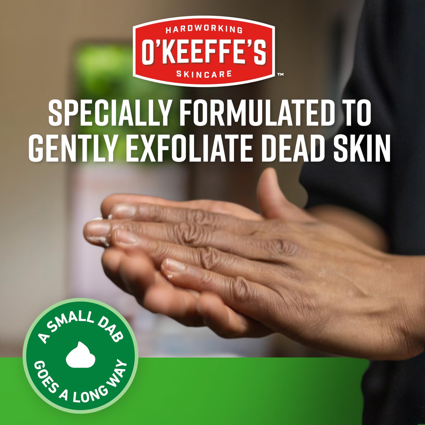 O'Keeffe's Working Hands Intense Renewal Hand Cream with Urea, 3 oz Tube (Pack of 2) – Softens & Smooths Extremely Dry, Callused Hands