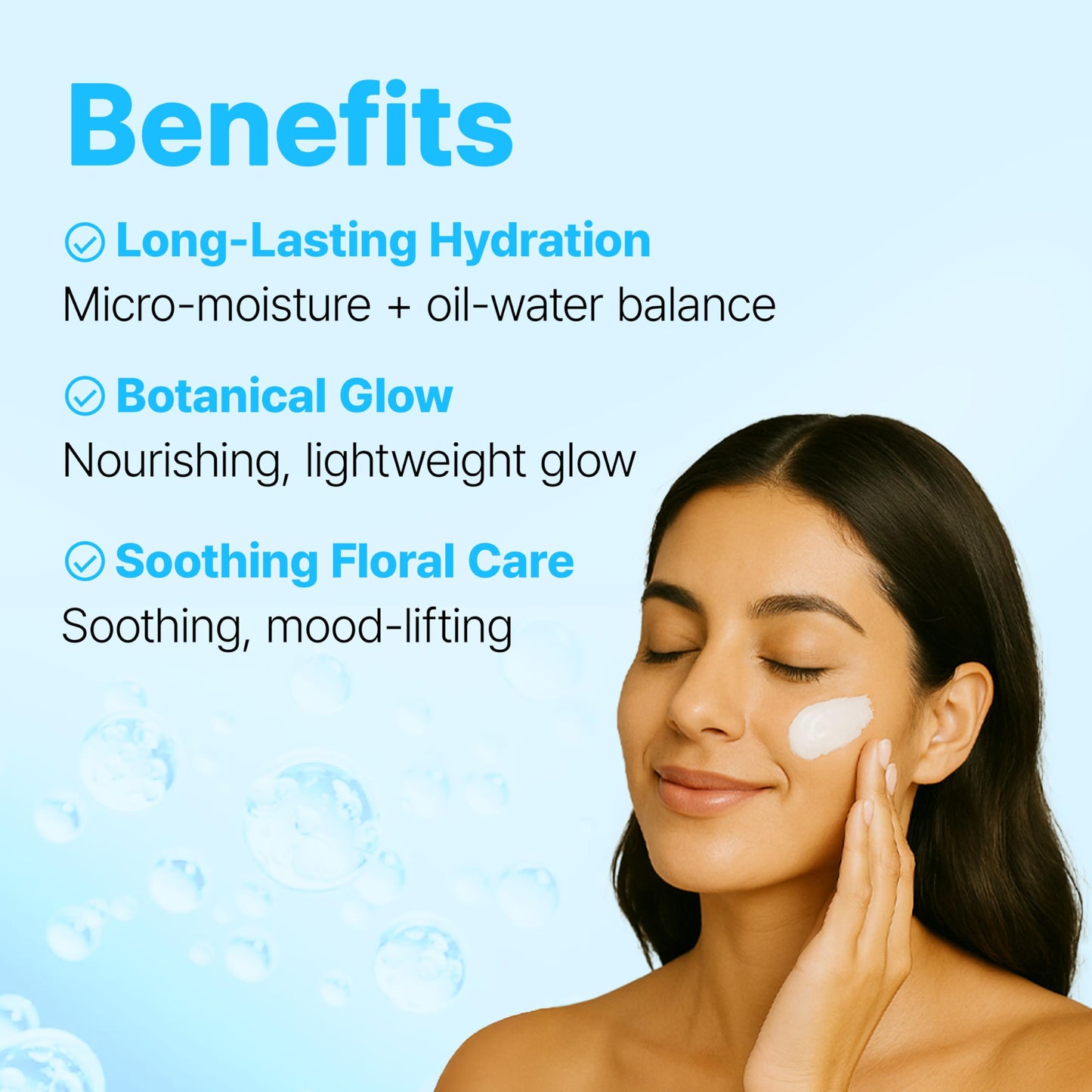Baegayul Moisture Balancing Calming Cream – Face Moisturizer Calming with Cica & Ceramides for All Skin Types, 48-Hour Deep Hydration, Korean Beauty Cream, Non-Sticky & Soothing Finish [1.69 fl oz ]