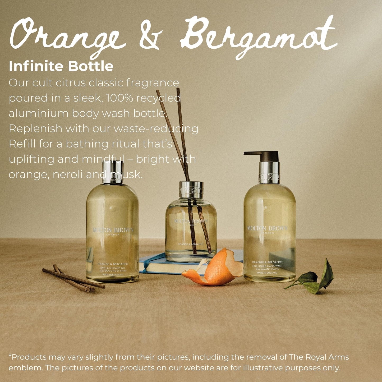 Molton Brown Orange & Bergamot Infinite Bottle