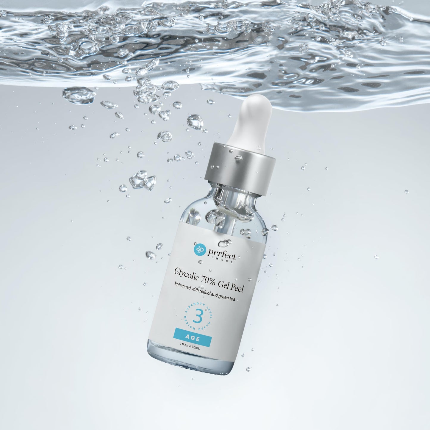 Glycolic Gel Peel - Enhanced with Retinol and Green Tea Extract (70% Strength)