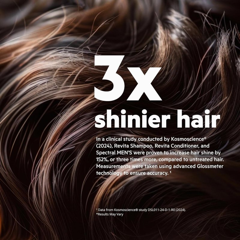 Revita Shampoo & Conditioner Kit - Two-Step Scalp Care for Fuller, Volumized Hair | Sulfate & Silicone Free, 925 mL