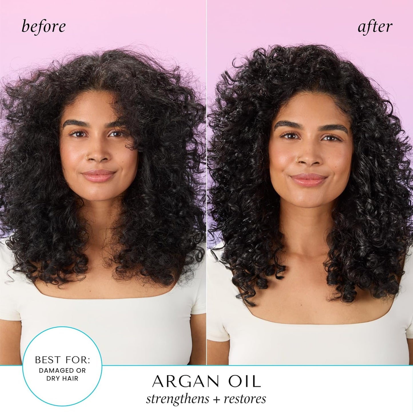 Hask Argan Oil Repairing Shine Hair Oil 5/8 oz (Pack of 12)