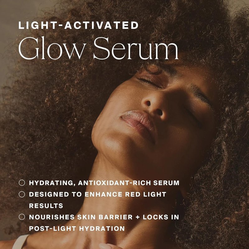 Glow Serum - Hydrating Facial Serum for Plump, Radiant Skin - Reduces Fine Lines & Wrinkles | 1 oz