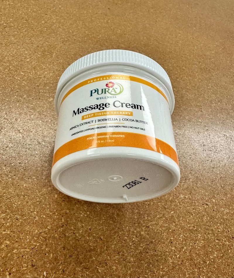 Deep Tissue Therapy Massage Cream - Natural Unscented Formula for Muscle Relief | 4 Fl Oz
