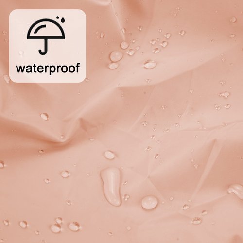Reusable Shower Cap for Women, Large Waterproof Shower Bonnet Washable Elastic Band Bath Hair Hat for Long Hair, Braids(Orange)