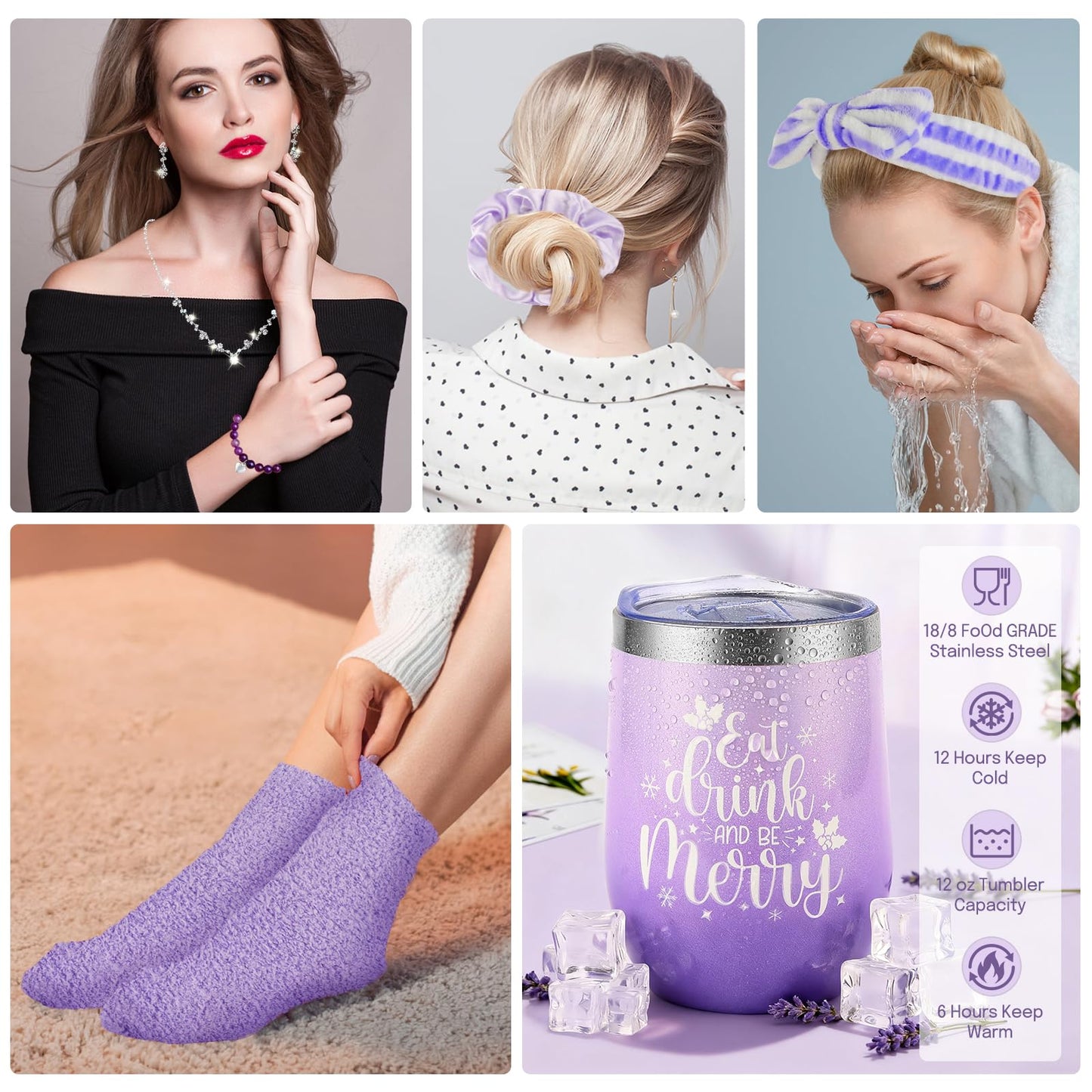 Advent Calendar 2025 - Advent Calendar for Adults - 12 Days Christmas Advent Calendar for Women - Lavender Spa Gift Baskets , Advent Beauty Calendar for Teenage Girls, Mom, Wife, Girlfriend, Sister 13Pcs