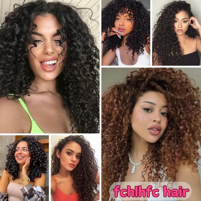 Gogo Curl Crochet Hair 18 Inch 8 Packs Pretwisted Curly Crochet Hair Pre looped Ocean Wave Crochet Hair Water Wave Deep Twist Crochet Synthetic Braiding Hair for Women Girl Kids (18 Inch 8 Packs 1B)