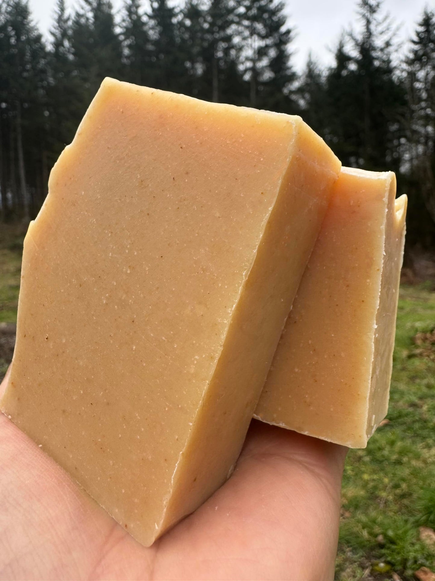 GemTii Turmeric & Nettle Soap Bar | Premium Cold Processed | Handcrafted | Natural Ingredients | Made in USA | Gentle Nourishing Face & Body Bar