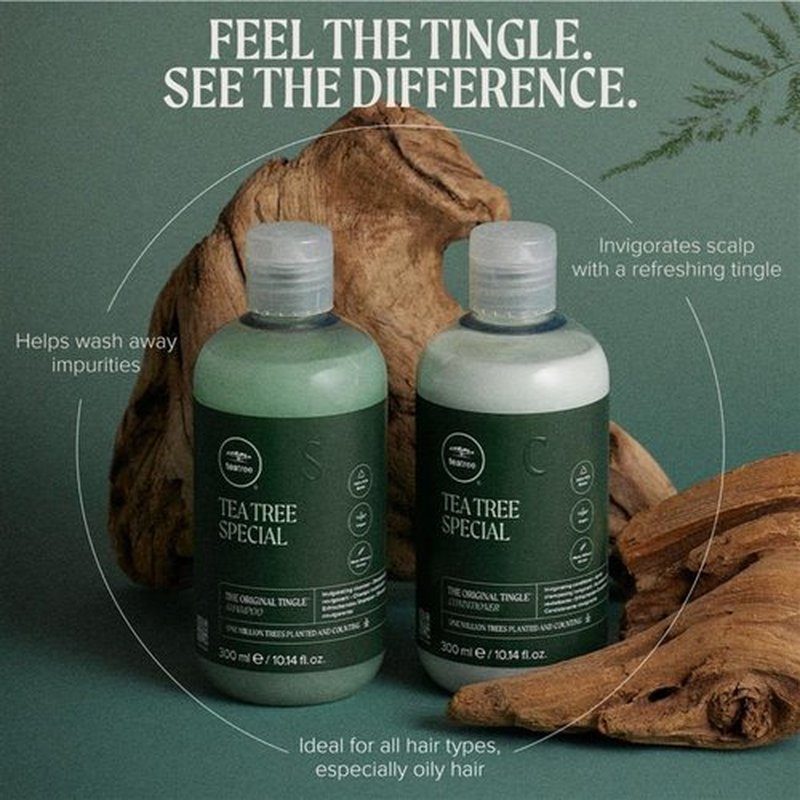 Tea Tree Special Conditioner, Detangles, Smooths + Softens, For All Hair Types, 16.9 fl. oz.