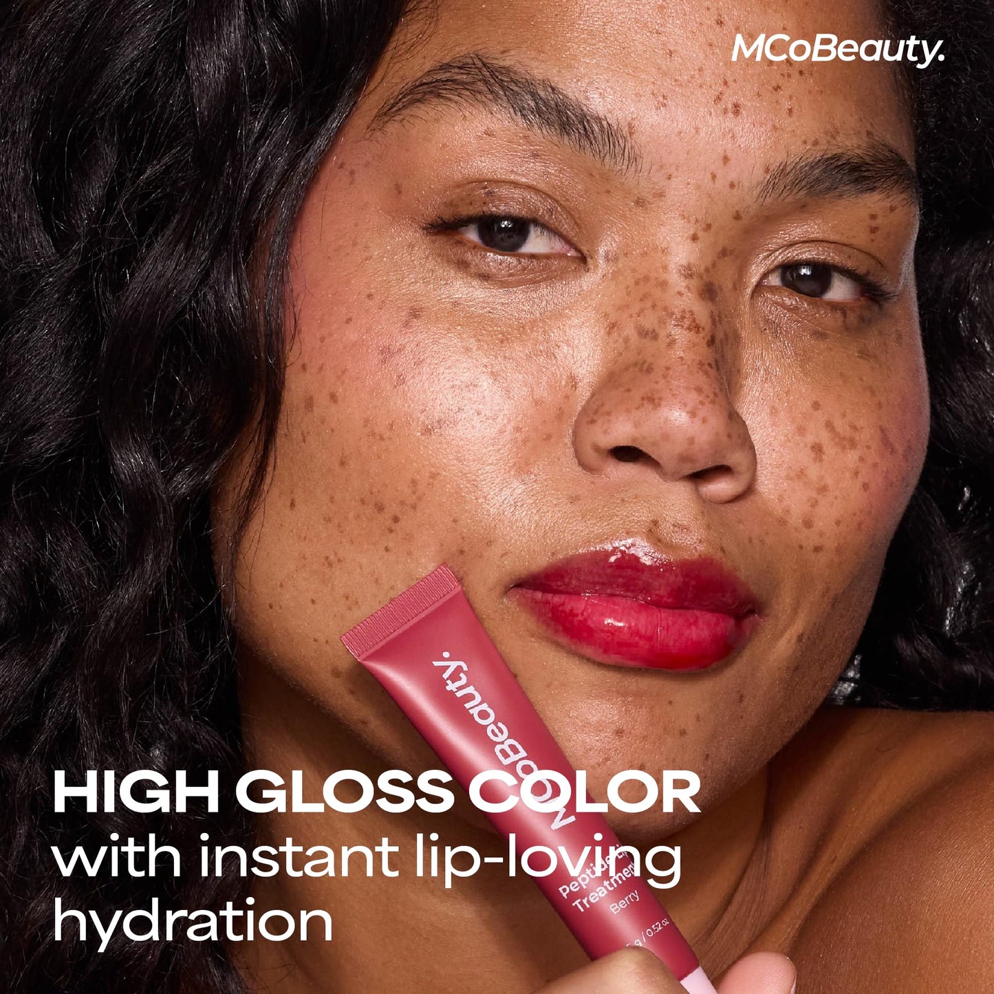 MCoBeauty Peptide Lip Treatment - Buttercream Plumping Lip Gloss Balm