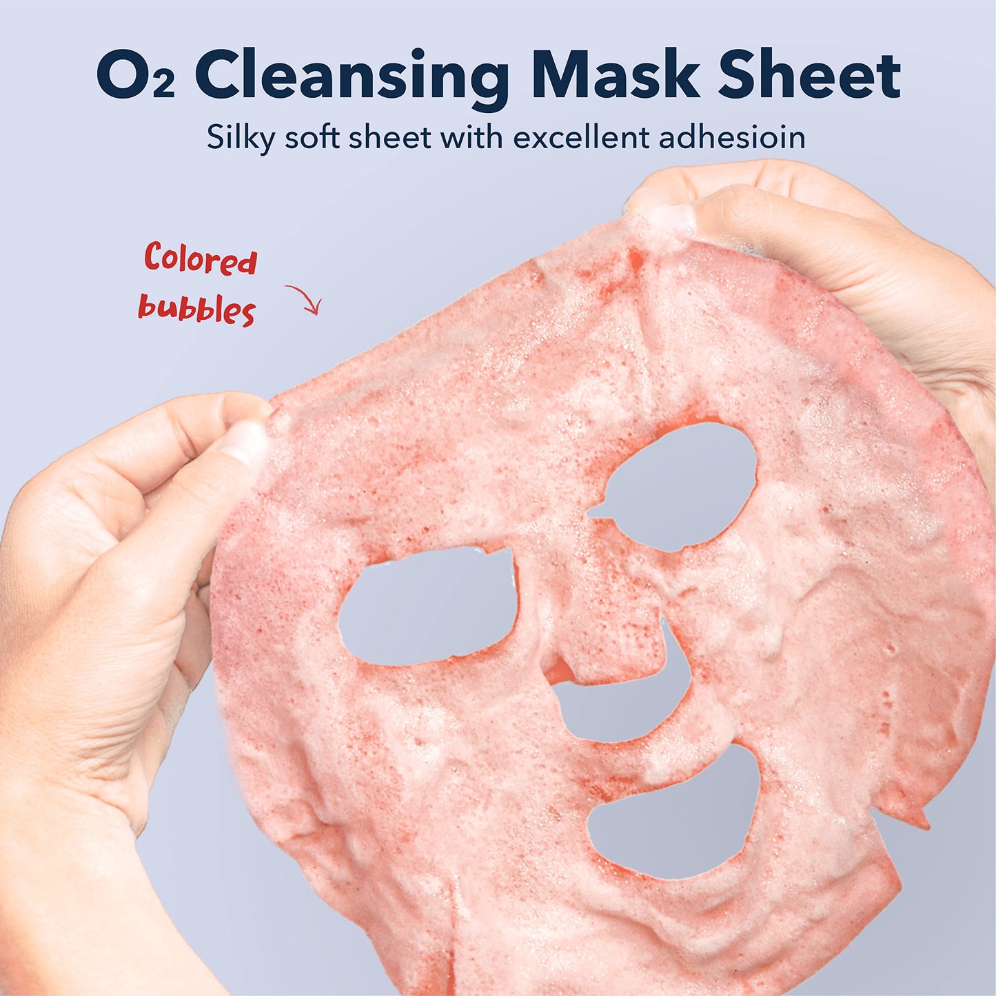 Purederm Peach Bubble Face Mask, Deep Cleansing for Radiance and Healthy Glow, Korean Skincare for Dull Skin (5 Pack)