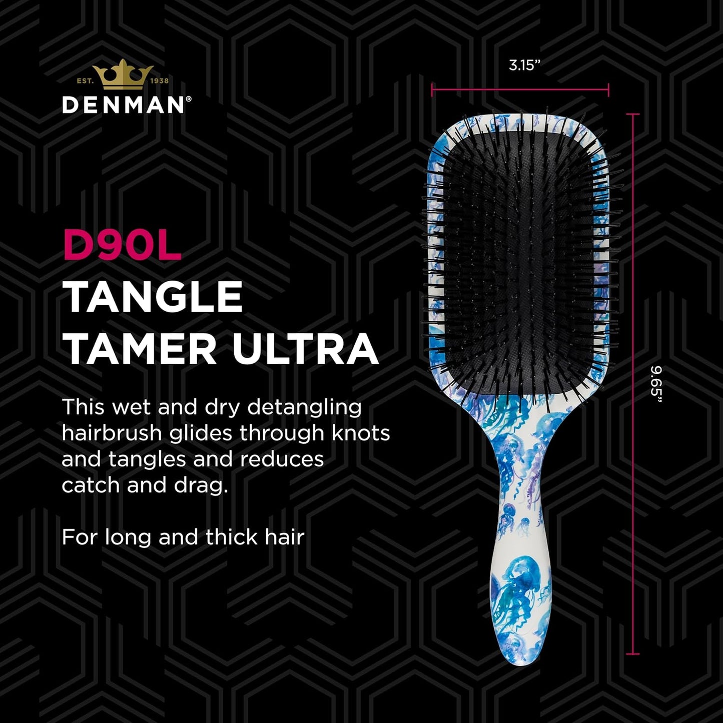 Denman Denman D 90 L Tangle Tamer Ultra Brush