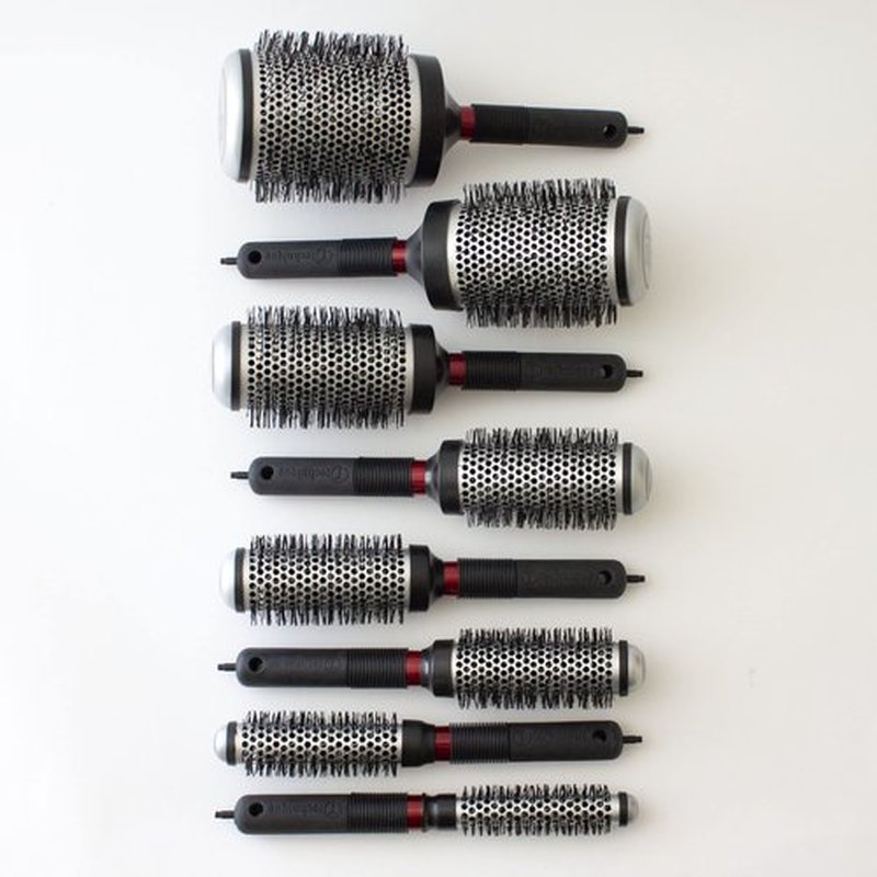Cricket Thermal Hair Brush #390 2” for Blow-Drying, Curling, and Styling – Heat-Retaining Barrel with Anti-Static Tourmaline Bristles, Round Thermal Brush, Ideal for All Hair Types