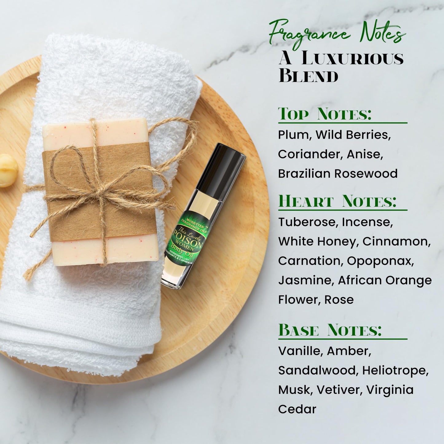 MOBETTER FRAGRANCE OILS This Lovely Poison Women perfume Body Oil