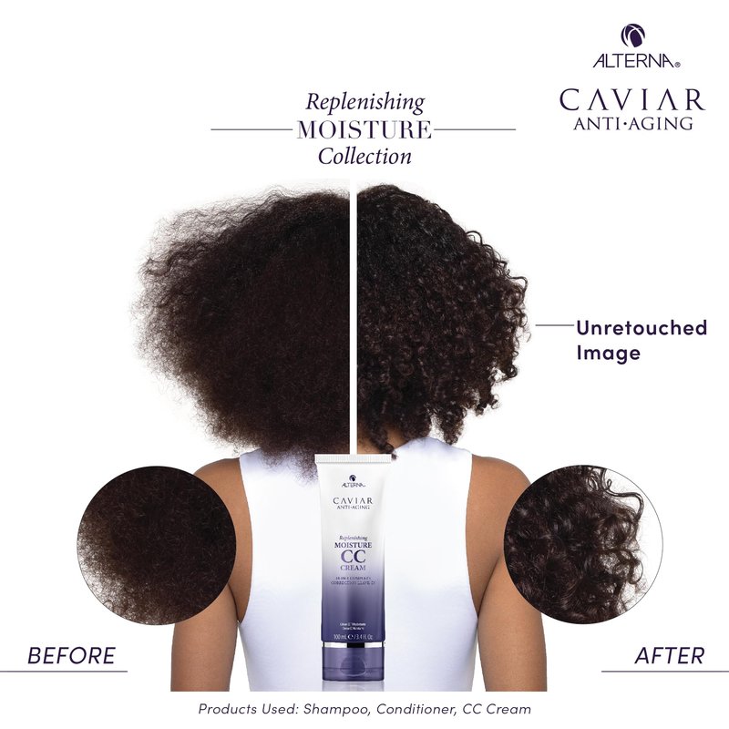 Alterna Caviar Anti-Aging Replenishing Moisture CC Cream, 3.4-Ounce (2-Pack)