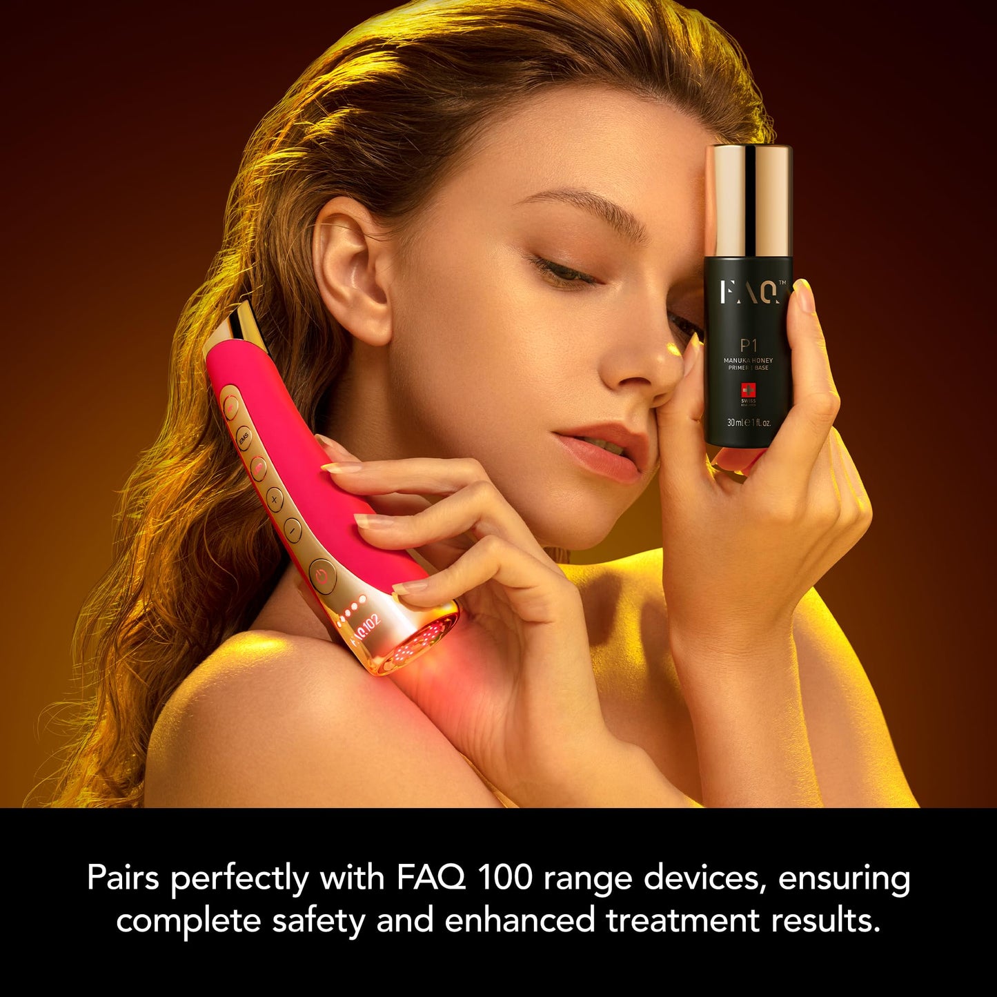 FAQ P1 Manuka Honey Conductive Primer 1 fl. Oz. - Nourishing - Amino Acids - Antioxidant & Moisturizing - Skin Care Products - For All Skin Types