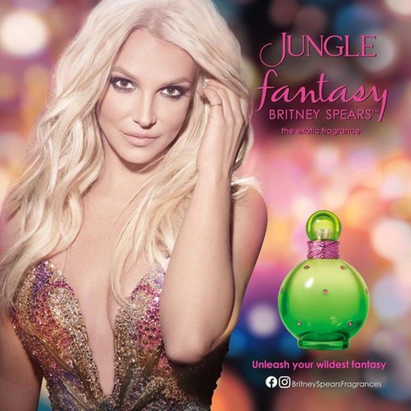 Britney Spears Jungle Fantasy Limited Edition Eau De Toilette Spray for Women, 1.0 Fl Oz