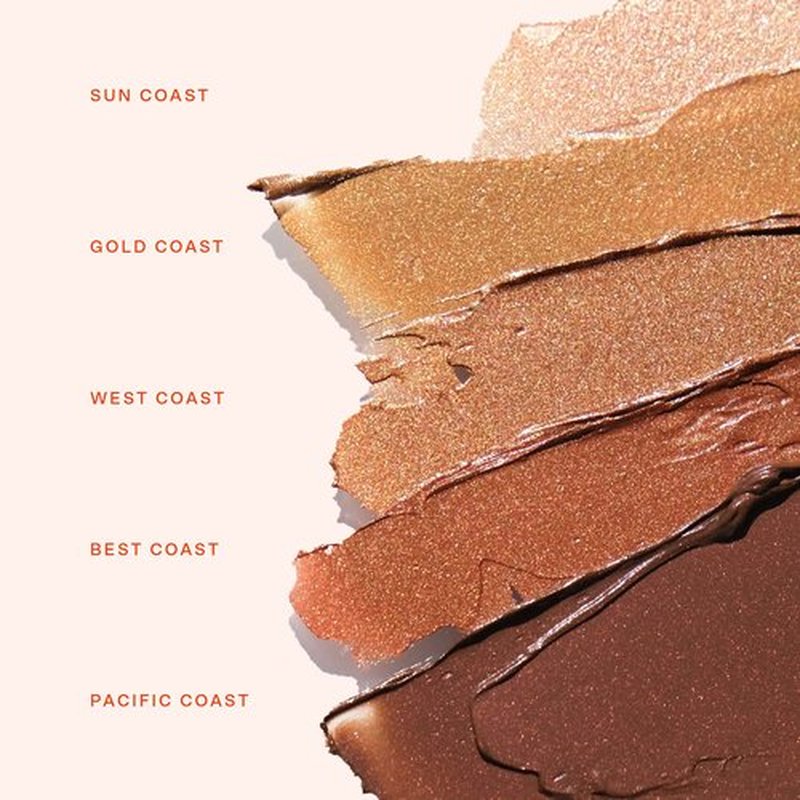 Tower 28 Beauty Bronzino Illuminating Cream Bronzer for Sensitive Skin – Moisturizing, Silicone-Free, Vegan and Cruelty-Free – Color WEST COAST, Medium Warm Bronze