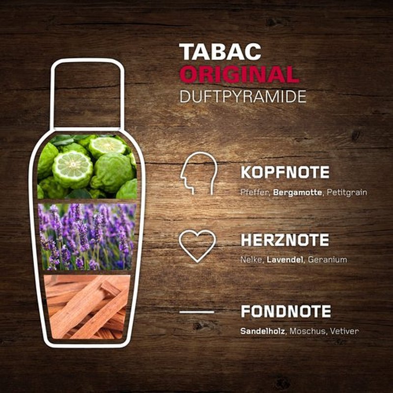 Tabac Original Aftershave for Men by Maurer & Wirtz, 3.4 Ounce