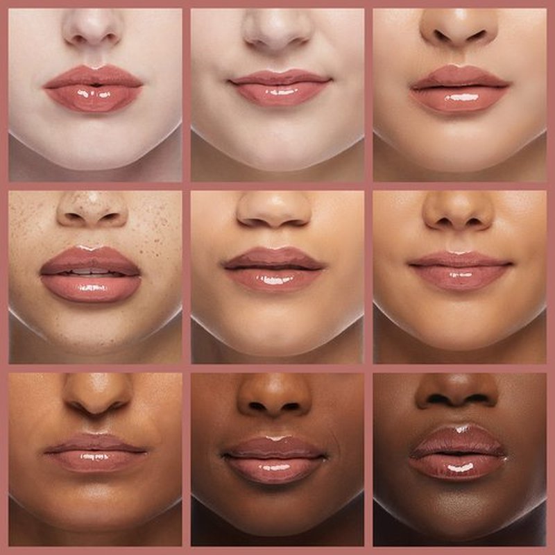 Rimmel Stay Glossy 6HR Lip Gloss, Bare Minimum, 0.18 Fl Oz (Pack of 2)