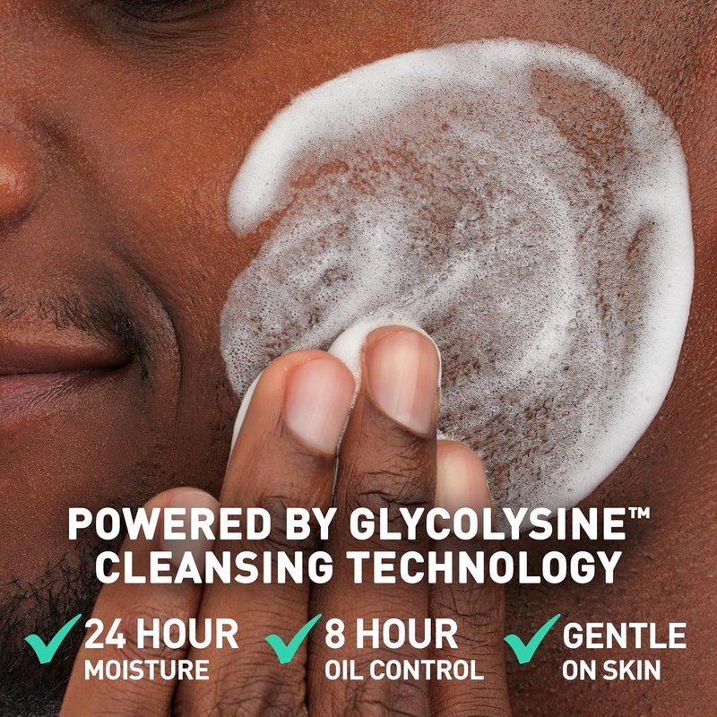 CeraVe Foaming Facial Cleanser for Combination Skin - 8HR Oil Control & 24HR Hydration | 8oz, Fragrance-Free, Non-Comedogenic
