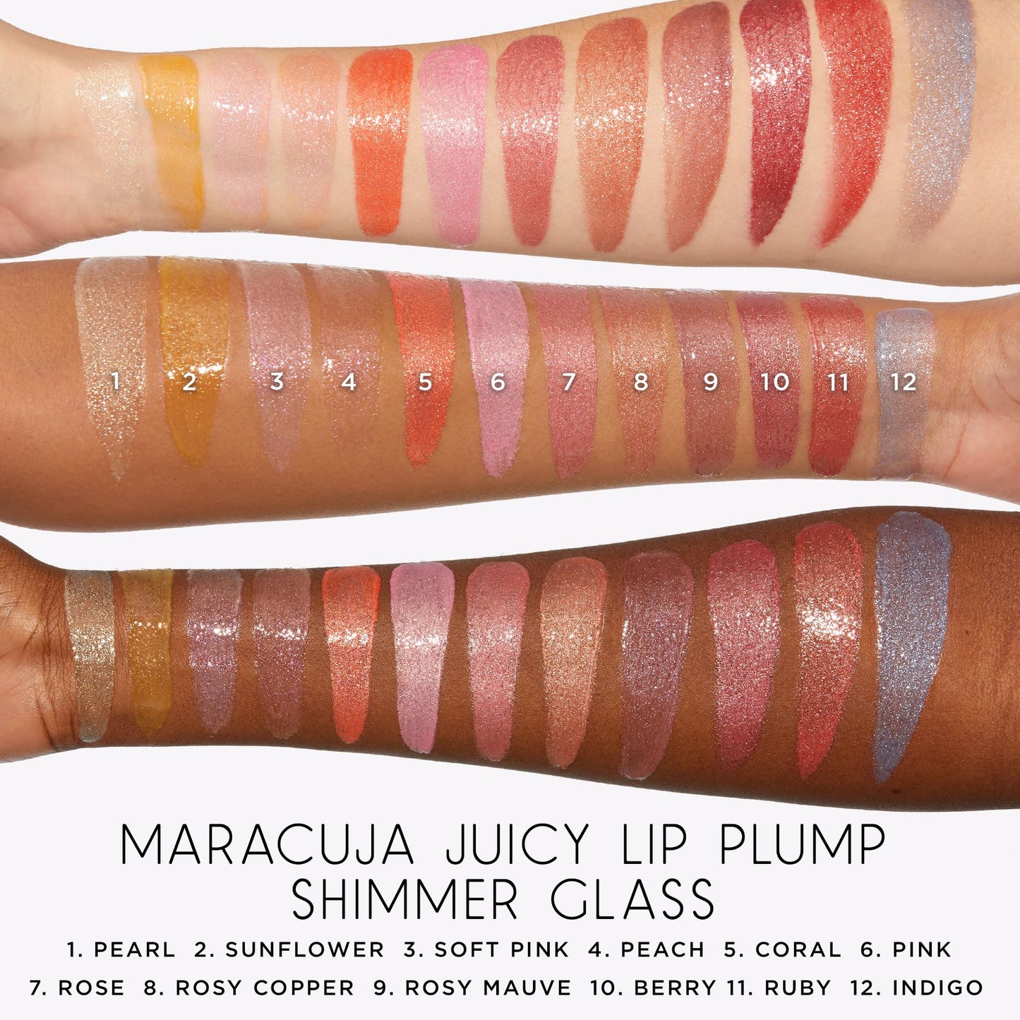 tarte maracuja juicy shimmer glass lip plump – Hydrating & Volumizing Lip Gloss Balm with Hyaluronic Acid & Vitamin E, Plumps & Moisturizes, Vegan & Cruelty-Free, full size, rosy copper