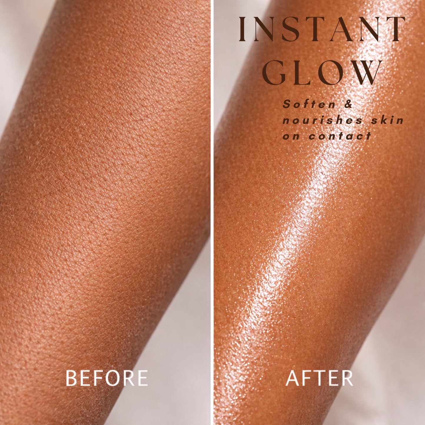DEWI SKIN Nutrient Glow Body Oil – Lightweight Body Oil with Camellia, Squalane & Vitamin C – Fast-Absorbing Oil for Soft, Radiant-Looking Skin – 5 fl oz