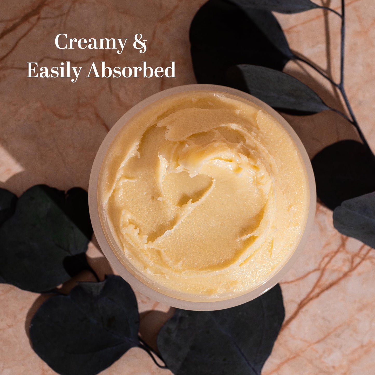 Whipped Shea Butter with Colloidal Oatmeal | Vanilla Woods Essential Oil Blend | Deep Hydration Body Butter for Dry Skin | Water-Free Raw Shea Moisturizer for Men & Women