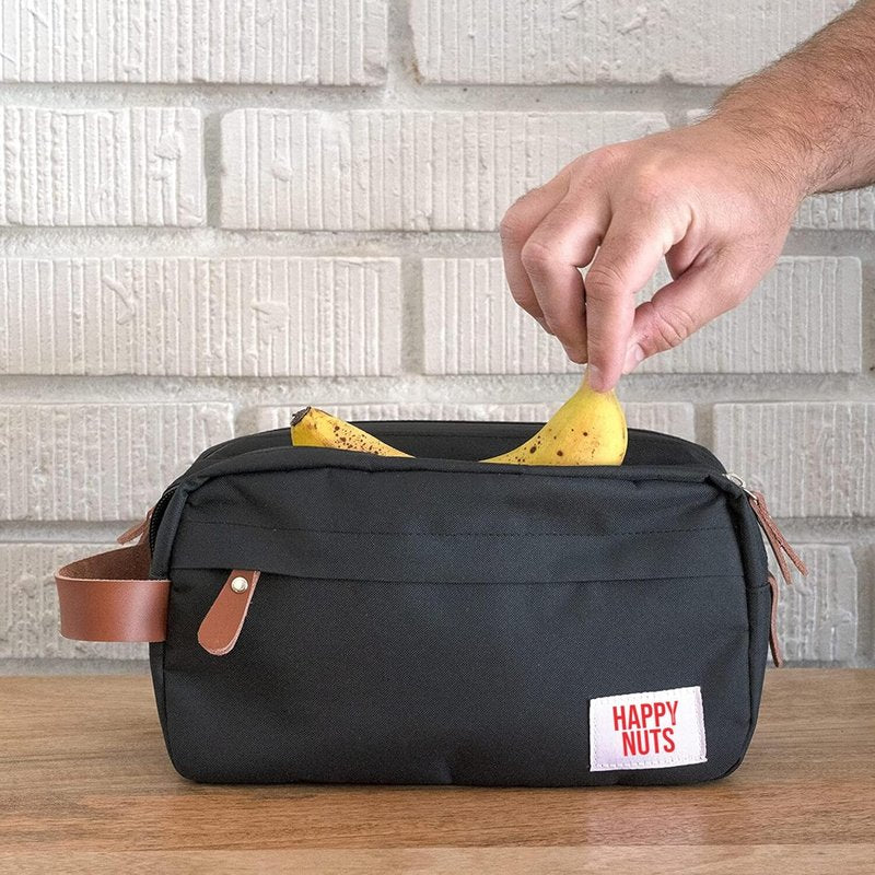 Men's Toiletry Bag - Canvas Organizer for Travel | TSA Approved, Black