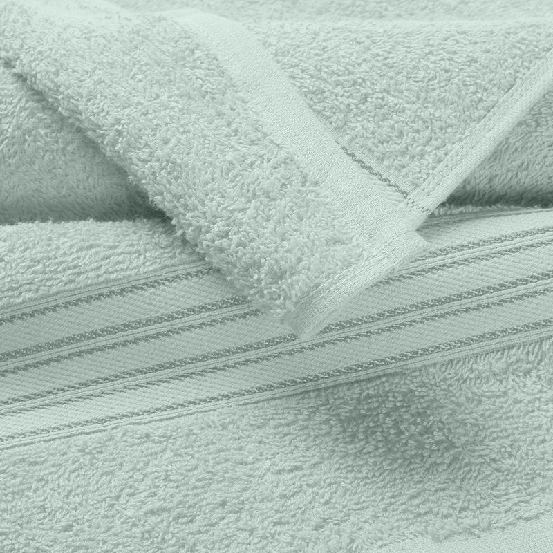 BOUTIQUO Ultra Soft Cotton Washcloths, Contains 12 Piece Face Cloths 12x12 inch, Ideal for Everyday use Face Towels, Compact & Lightweight Multi Purpose Washcloths - Multi Color