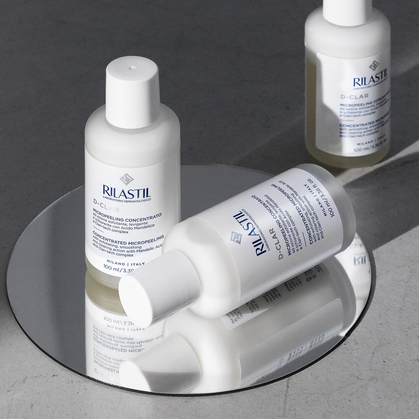 Rilastil D-Clar Concentrated Micropeel 100ml+40 Cotton Pads