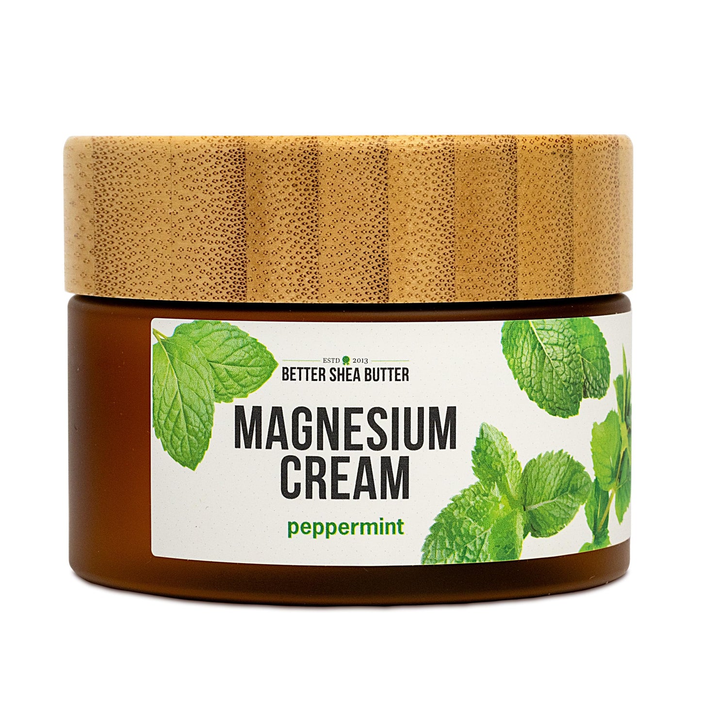 Better Shea Butter Magnesium Cream for Feet | Peppermint | Relieves Muscle Tension and Cramps | Night Lotion for Pregnancy, Kids and Babies | Organic and Natural Ingredients