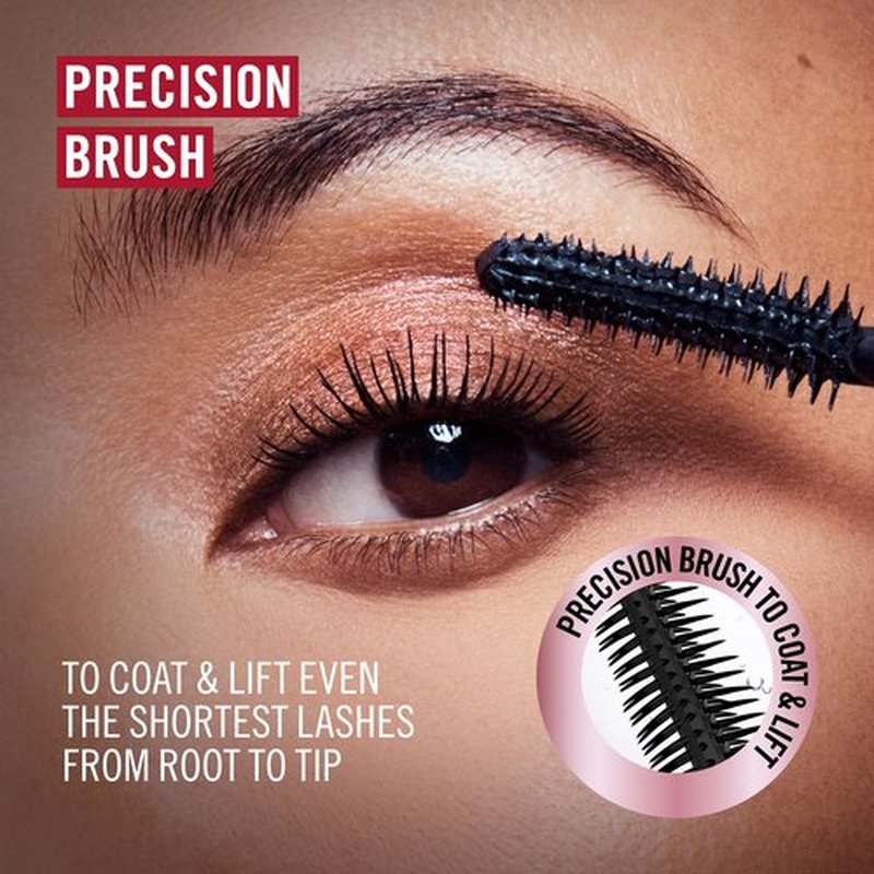 Rimmel Wonder'Bond, 002 Black Brown, Mascara, Bonding Serum Mascara, Volumizing Mascara, Instantly Revitalized Lashes, With Biotin Bonding Complex, Smudge Proof, No Clumps, 0.39oz