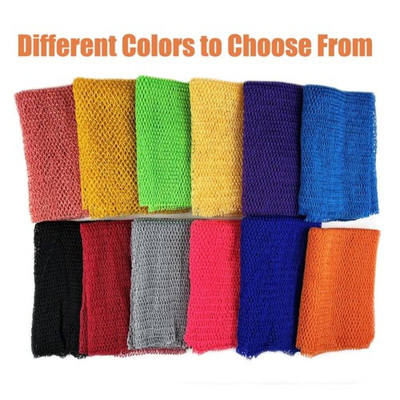Unifab African Net Sponge Authentic Real African Exfoliating Net Bath Sponge Wash Cloth Exfoliating Washcloth African Net Cloth Body Scrubber for Shower Black