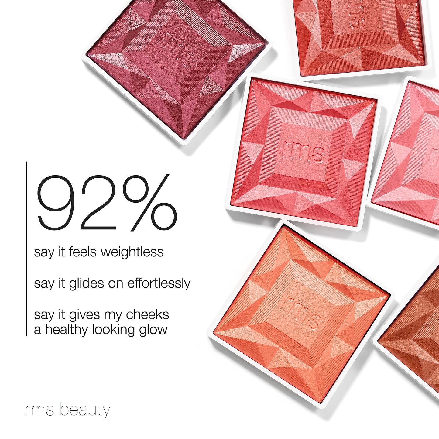 RMS Beauty Luminizer (Living) & ReDimension Hydra Powder Blush (French Rose)