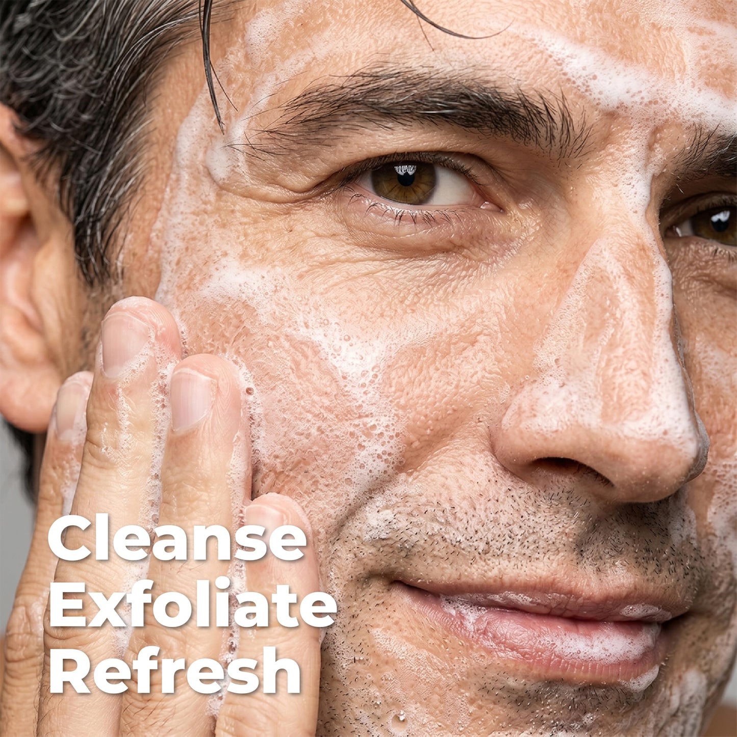 LIVAURA Retinol Face Wash for Men - Gentle Daily Gel Cleanser for Oily Skin